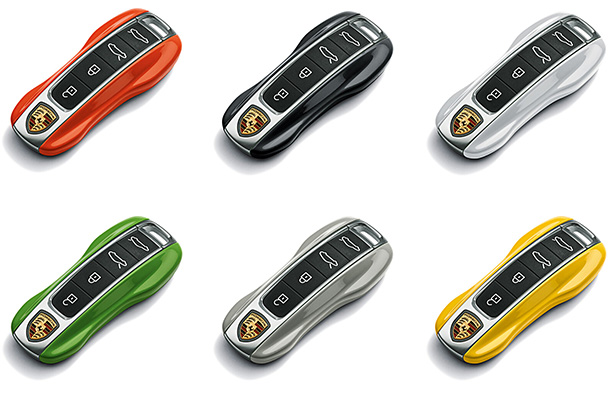 Porsche 911 991 Handheld Transmitter Smart Key Keyless Entry